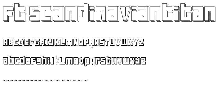 FT ScandinavianTitan2 White font